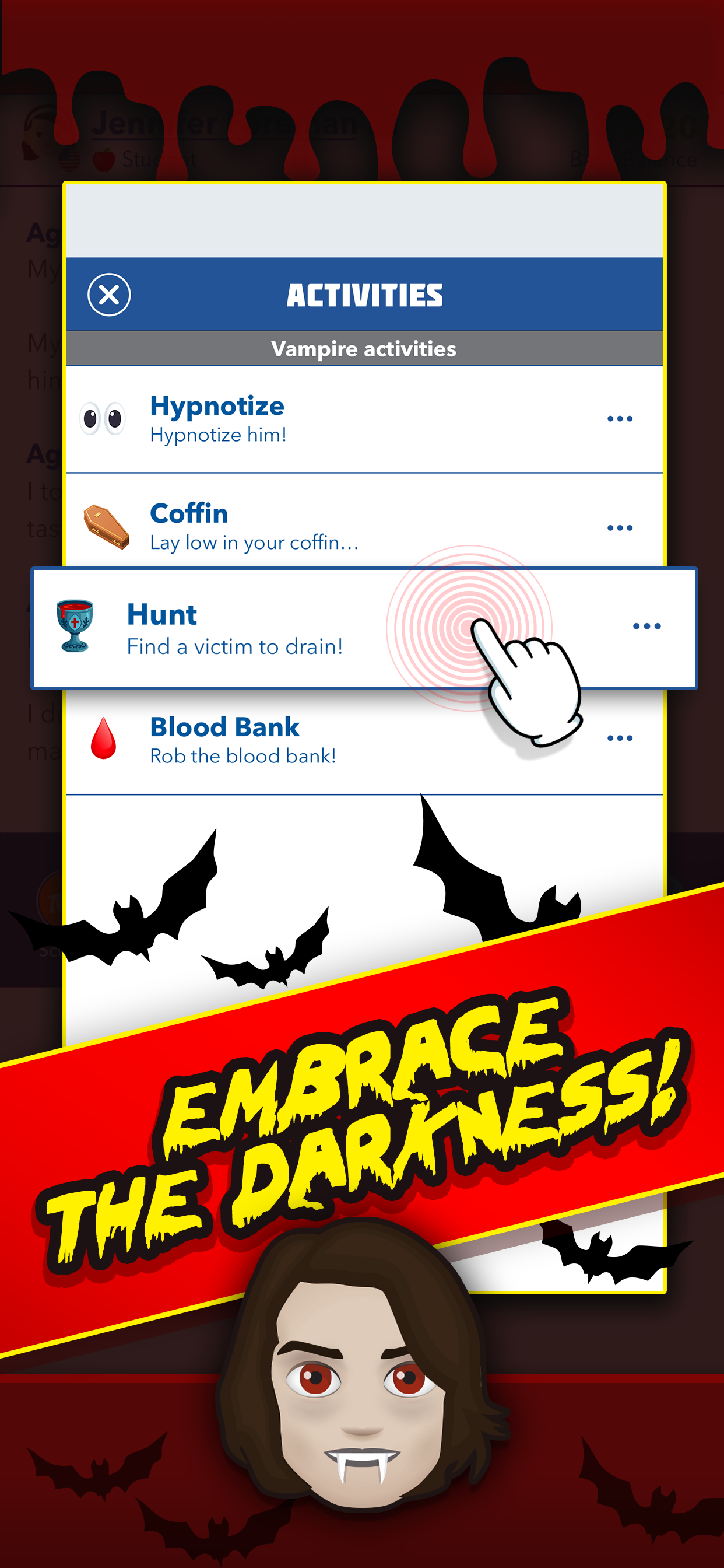 Embrace the darkness over UI
