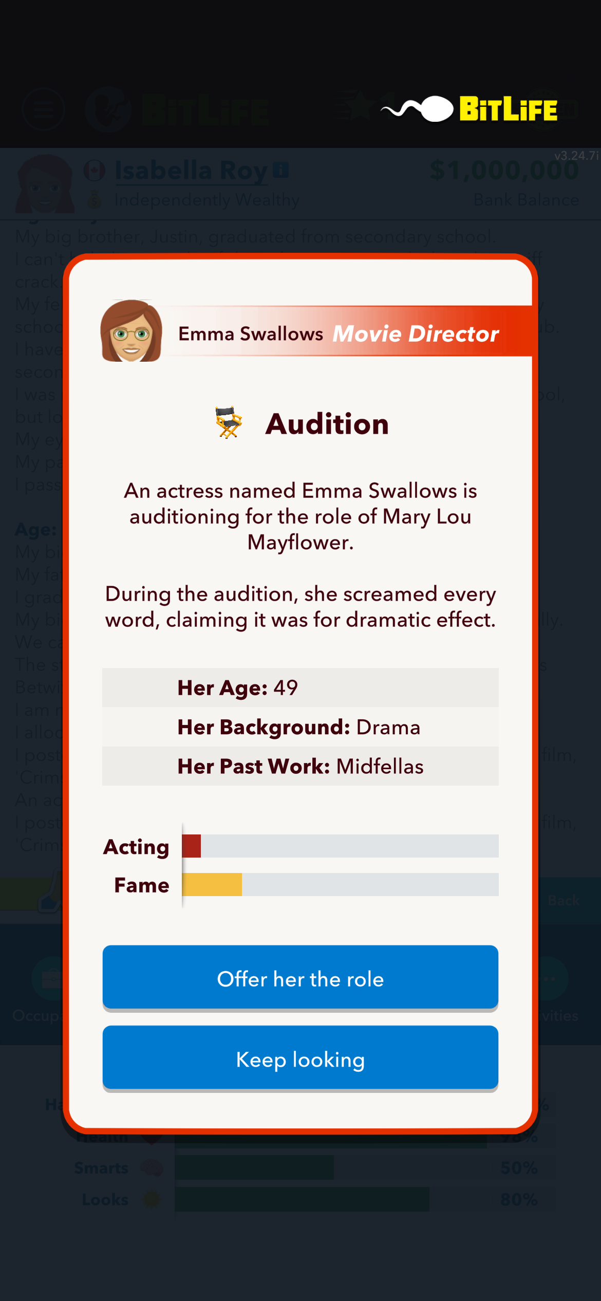 Find actors